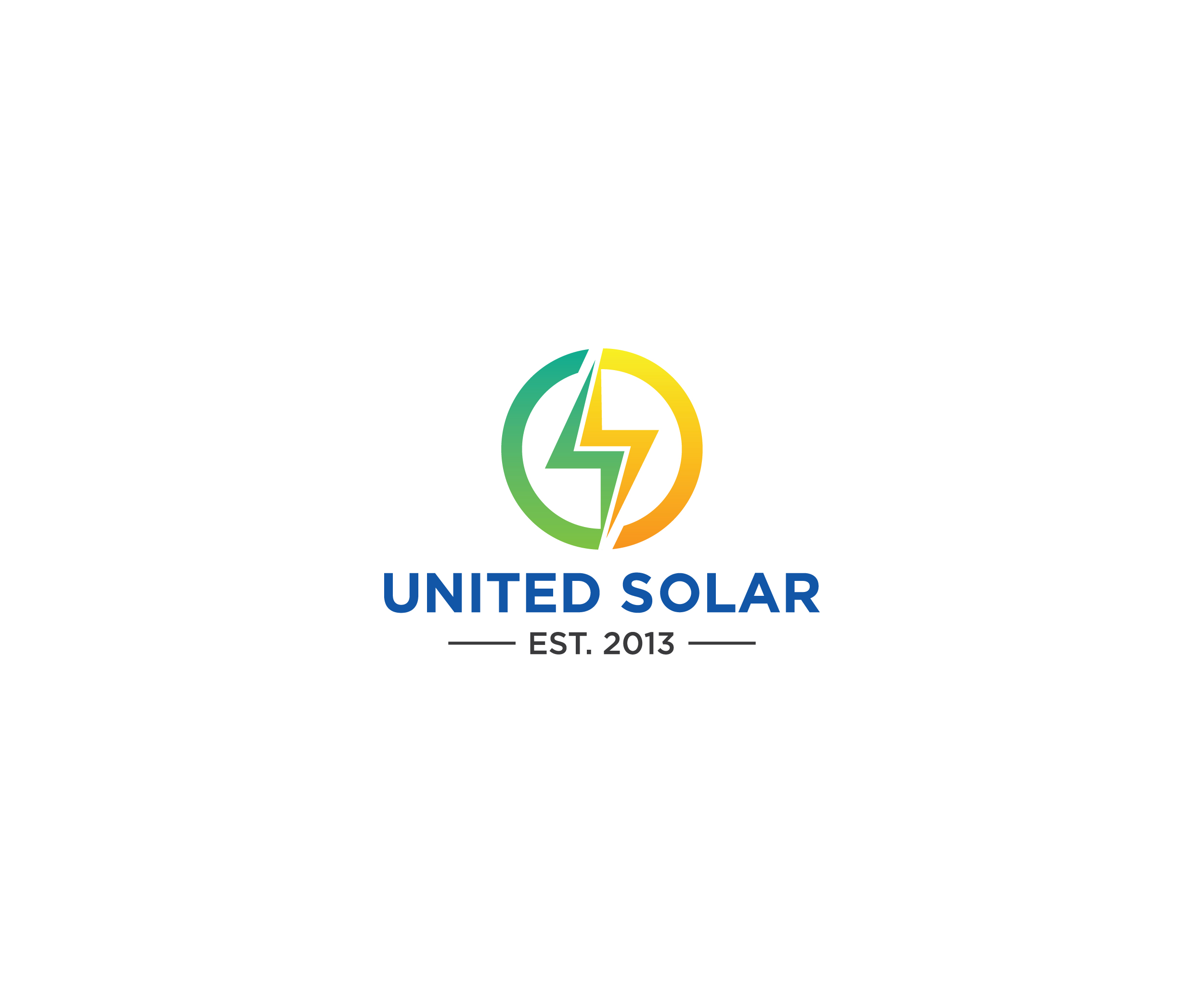 Logo Design by Editeight26 for United Solar & Electrical | Design #29764042