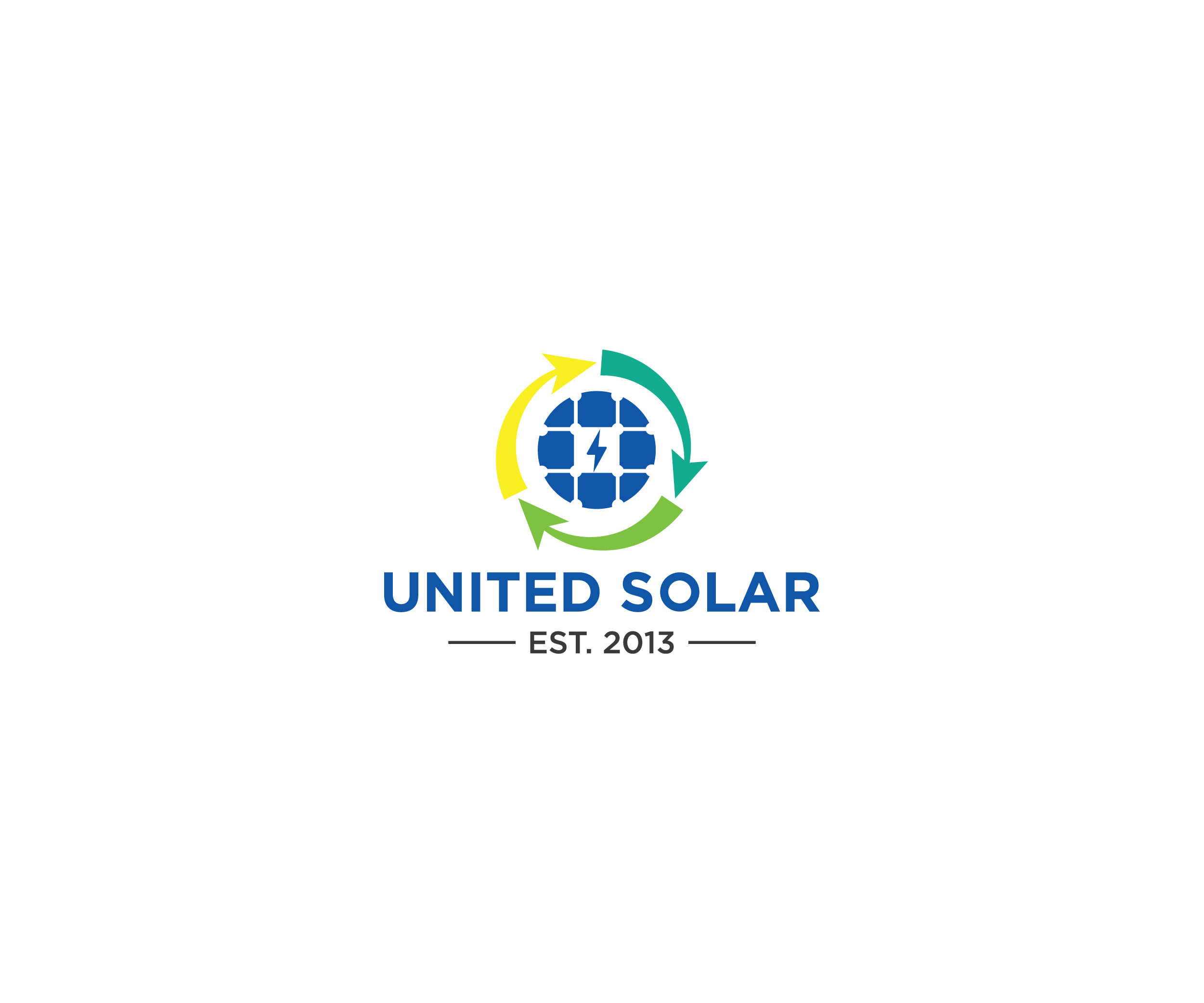 Logo Design by Editeight26 for United Solar & Electrical | Design #29764070