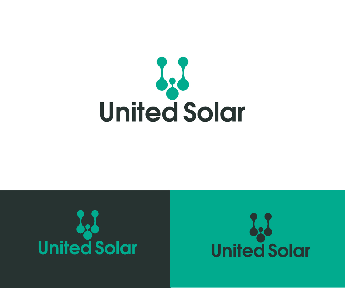 Logo Design by mushroom creation for United Solar & Electrical | Design #29789692