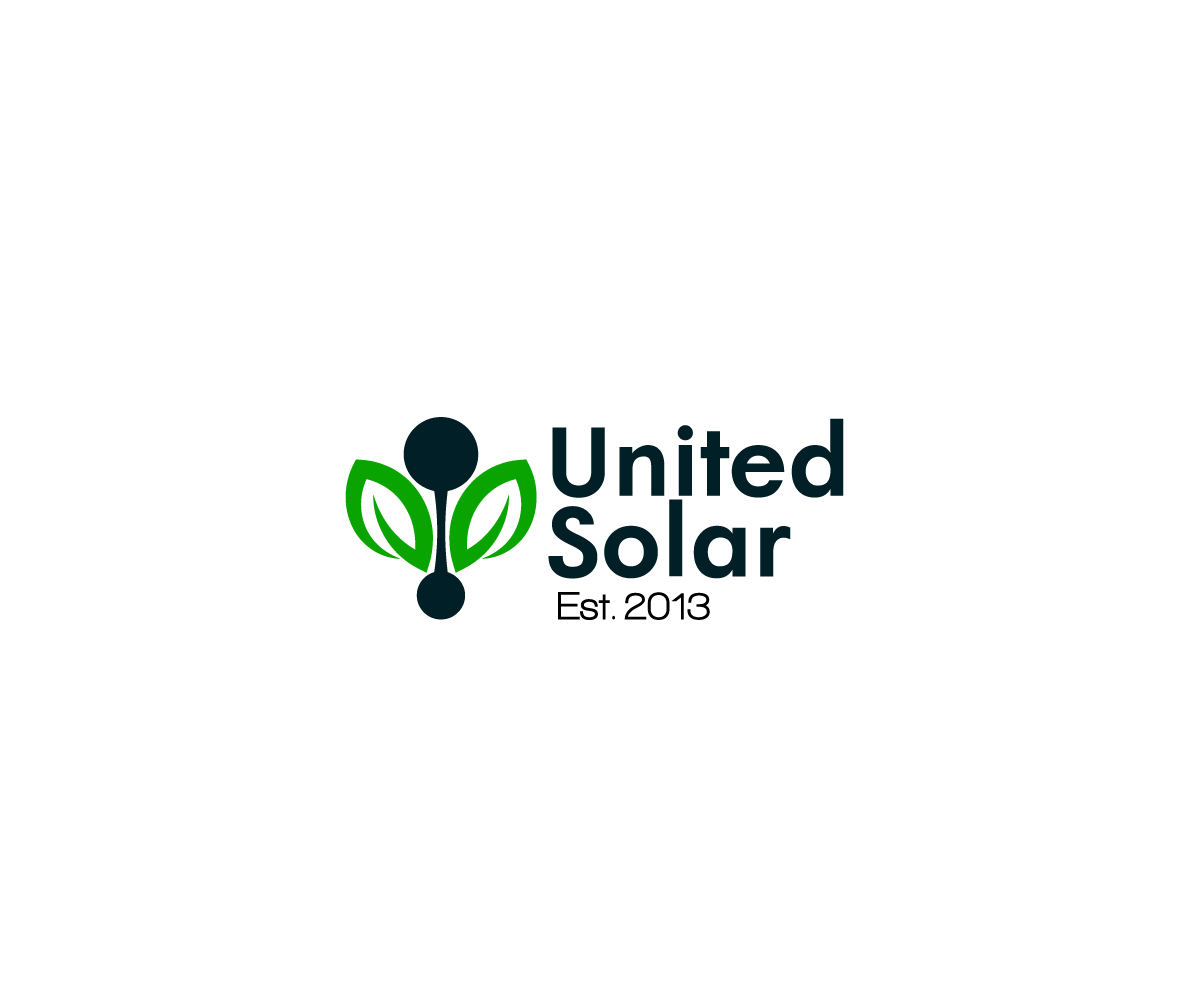 Logo Design by mushroom creation for United Solar & Electrical | Design #29794094