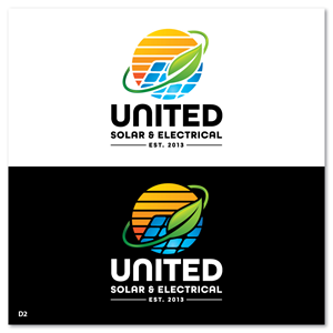 Logo Design by Sujit Banerjee for United Solar & Electrical | Design: #29760612