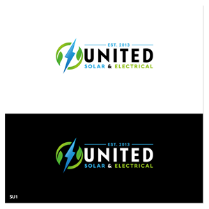 Logo Design by Sujit Banerjee for United Solar & Electrical | Design: #29760617