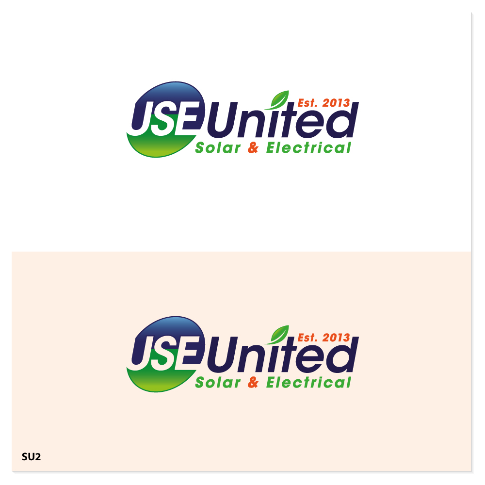 Logo Design by Sujit Banerjee for United Solar & Electrical | Design #29760619
