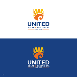 Logo Design by Sujit Banerjee for United Solar & Electrical | Design: #29760620