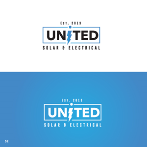 Logo Design by Sujit Banerjee for United Solar & Electrical | Design: #29760621