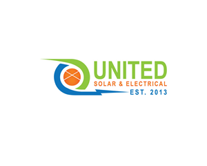 Logo Design by LionStudioz for United Solar & Electrical | Design: #29758901