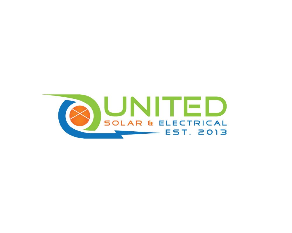 Logo Design by LionStudioz for United Solar & Electrical | Design #29758903