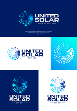 Logo-Design von artswolf für United Solar & Electrical | Design: #29770725