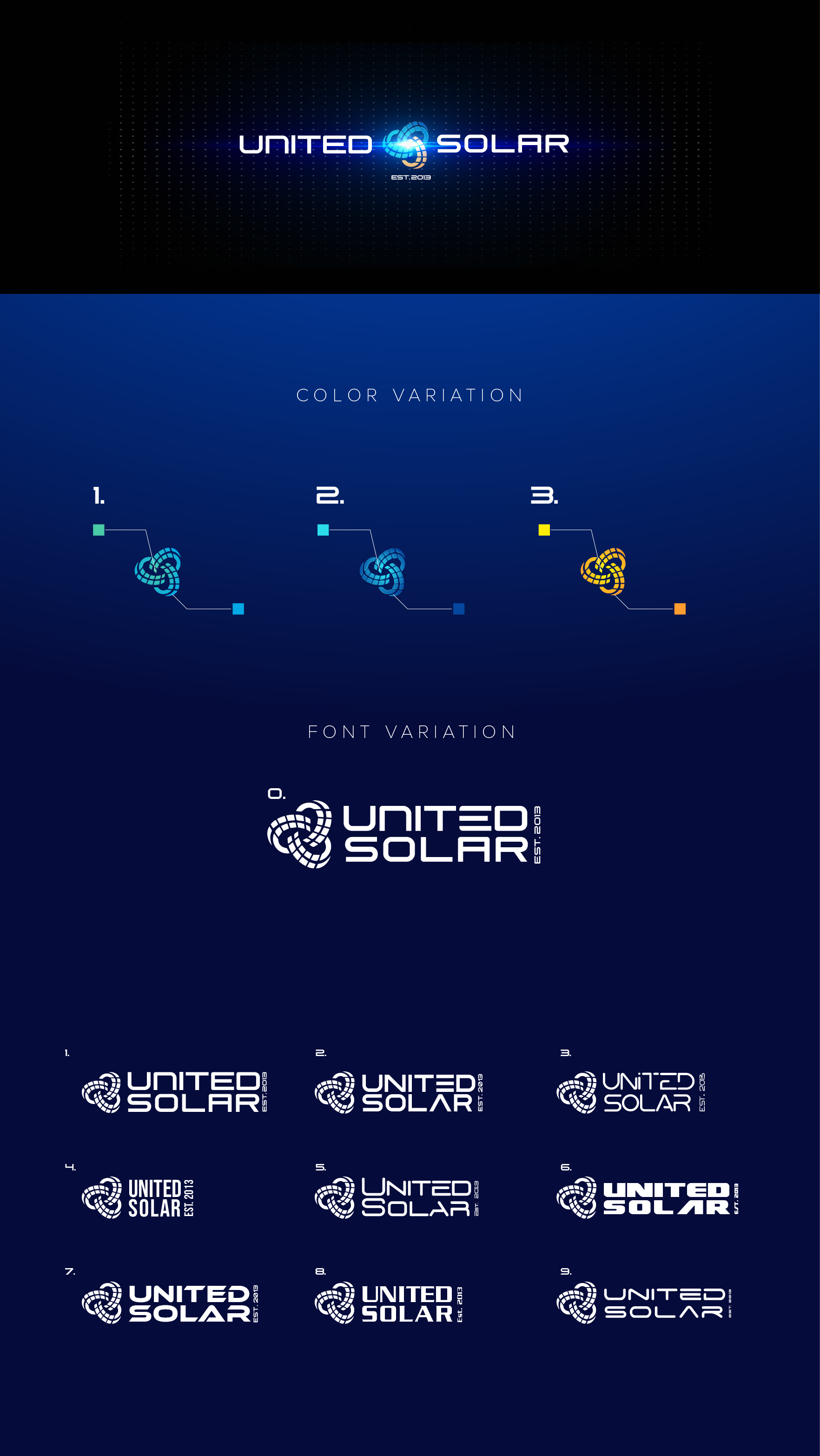 Logo Design by saifysyed Studio for United Solar & Electrical | Design #29820038