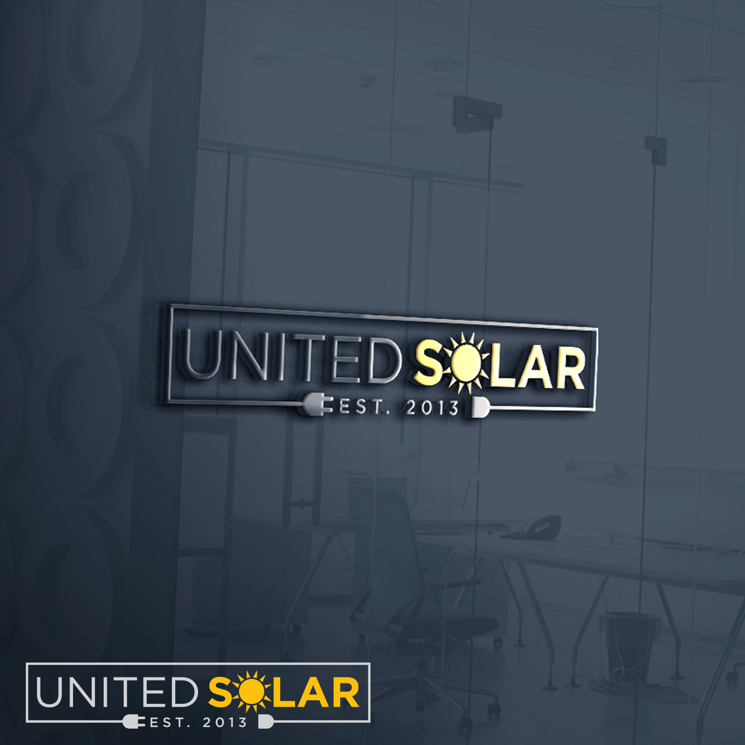 Logo-Design von EnaGraph für United Solar & Electrical | Design #29779089