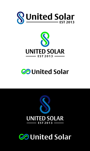Logo Design by CreativeFeather for United Solar & Electrical | Design: #29782704