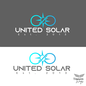Logo Design by titanium wings for United Solar & Electrical | Design #29761792