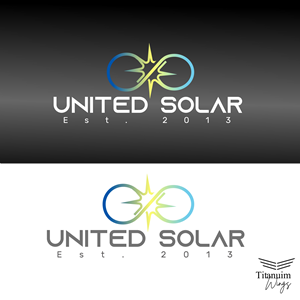Logo Design by titanium wings for United Solar & Electrical | Design: #29761793
