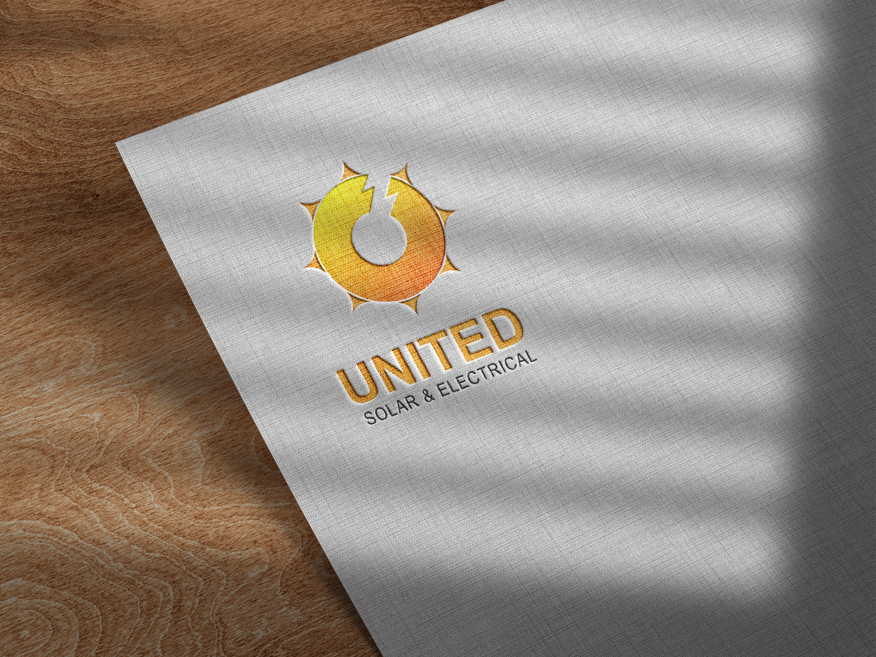 Diseño de Logo por Raygone para United Solar & Electrical | Diseño #29764311