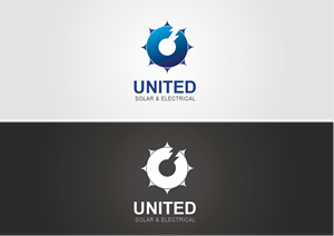 Logo Design by Raygone for United Solar & Electrical | Design: #29764321