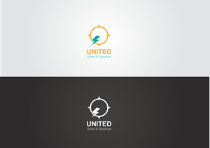 Logo Design by Raygone for United Solar & Electrical | Design: #29764323