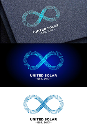 Logo Design by Antonius Triyanto 2 for United Solar & Electrical | Design: #29762951