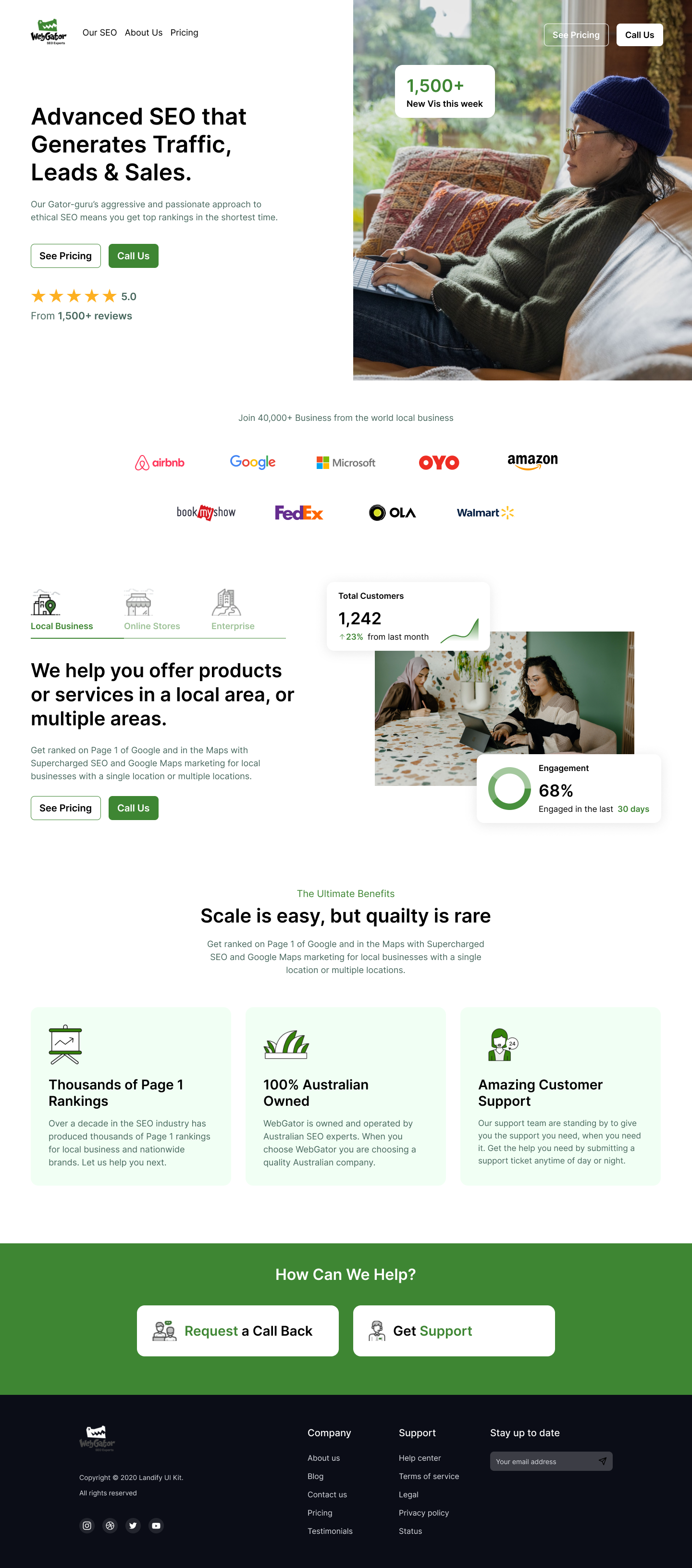 Web Design by IqbalDesign for Webgator Pty Ltd | Design #29795124