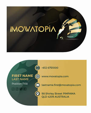 Business Card Design by Joshua Carmichael for this project | Design #29774627