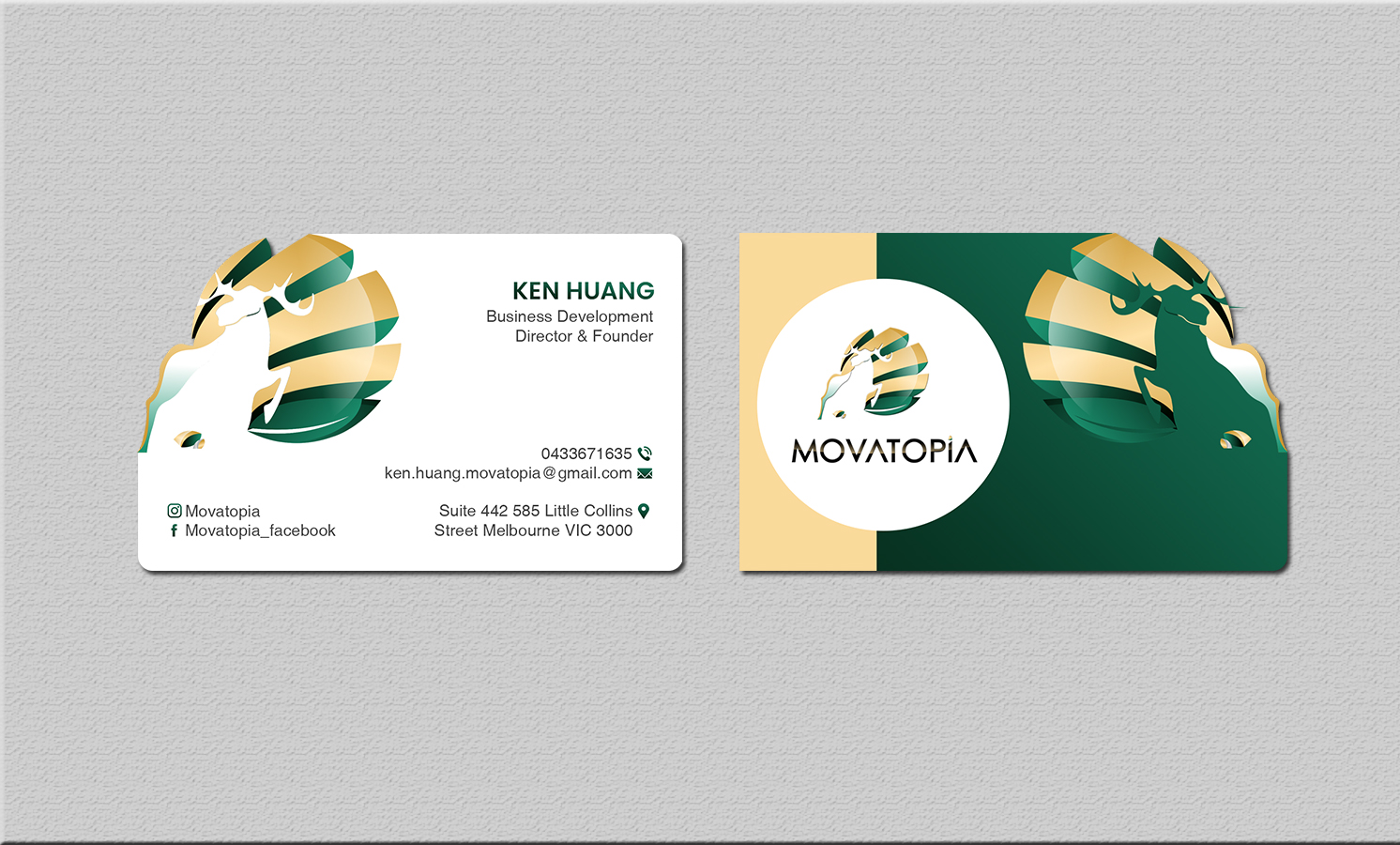 Business Card Design by Creations Box 2015 for this project | Design #29765337
