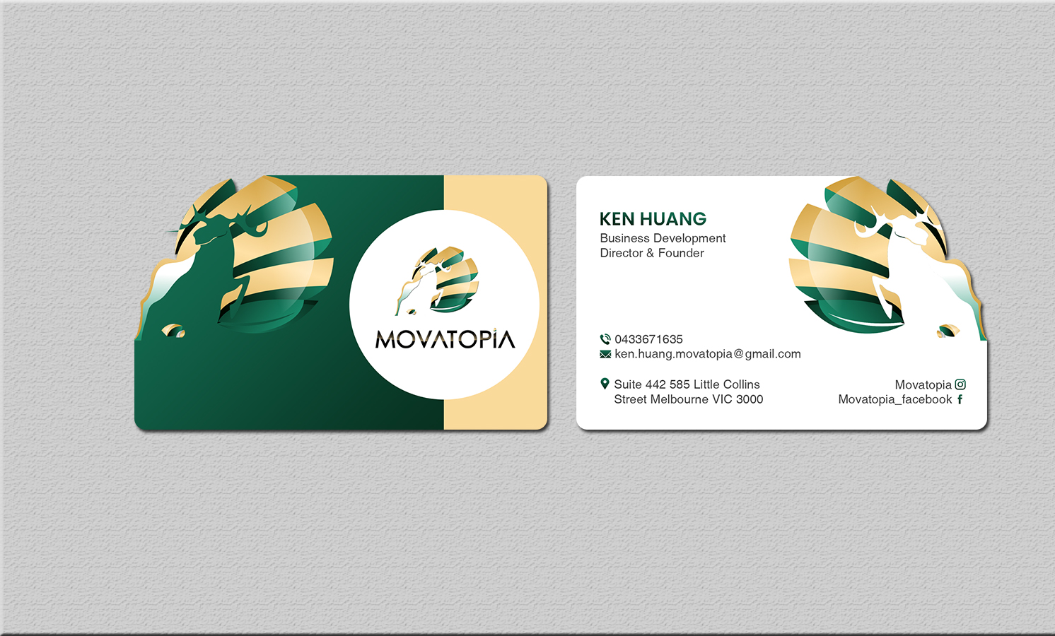 Business Card Design by Creations Box 2015 for this project | Design #29765363
