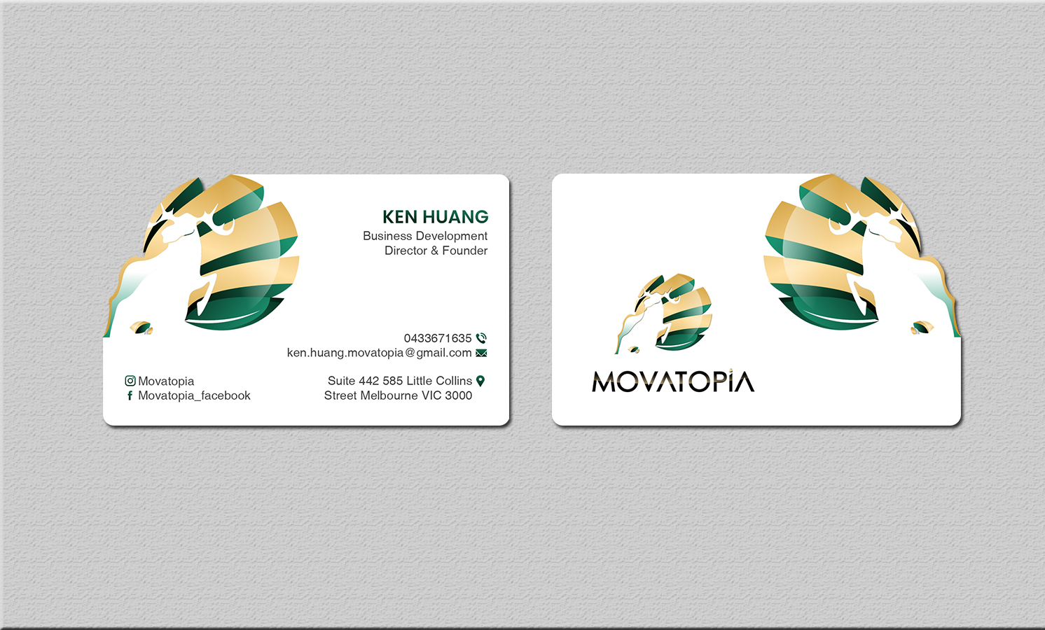 Business Card Design by Creations Box 2015 for this project | Design #29765373