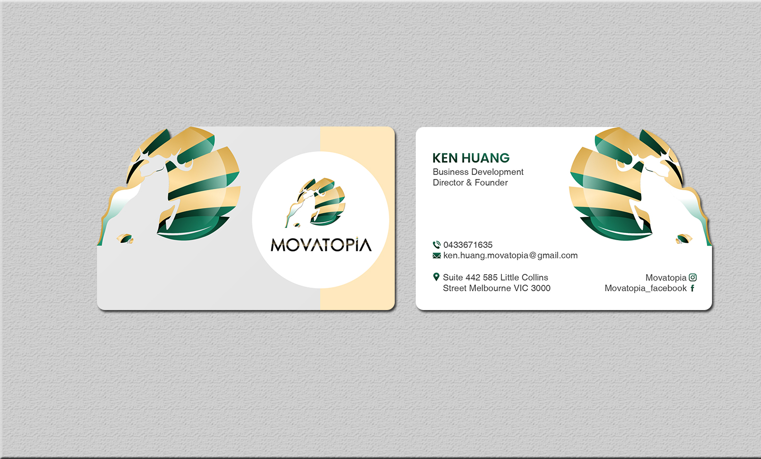 Business Card Design by Creations Box 2015 for this project | Design #29765610