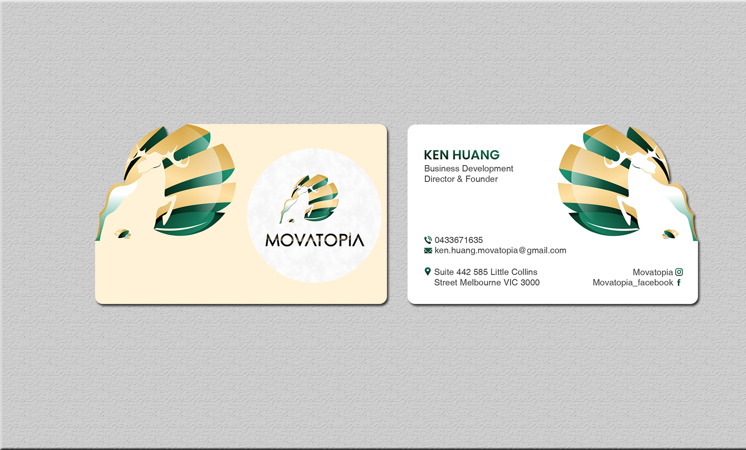 Business Card Design by Creations Box 2015 for this project | Design #29765611