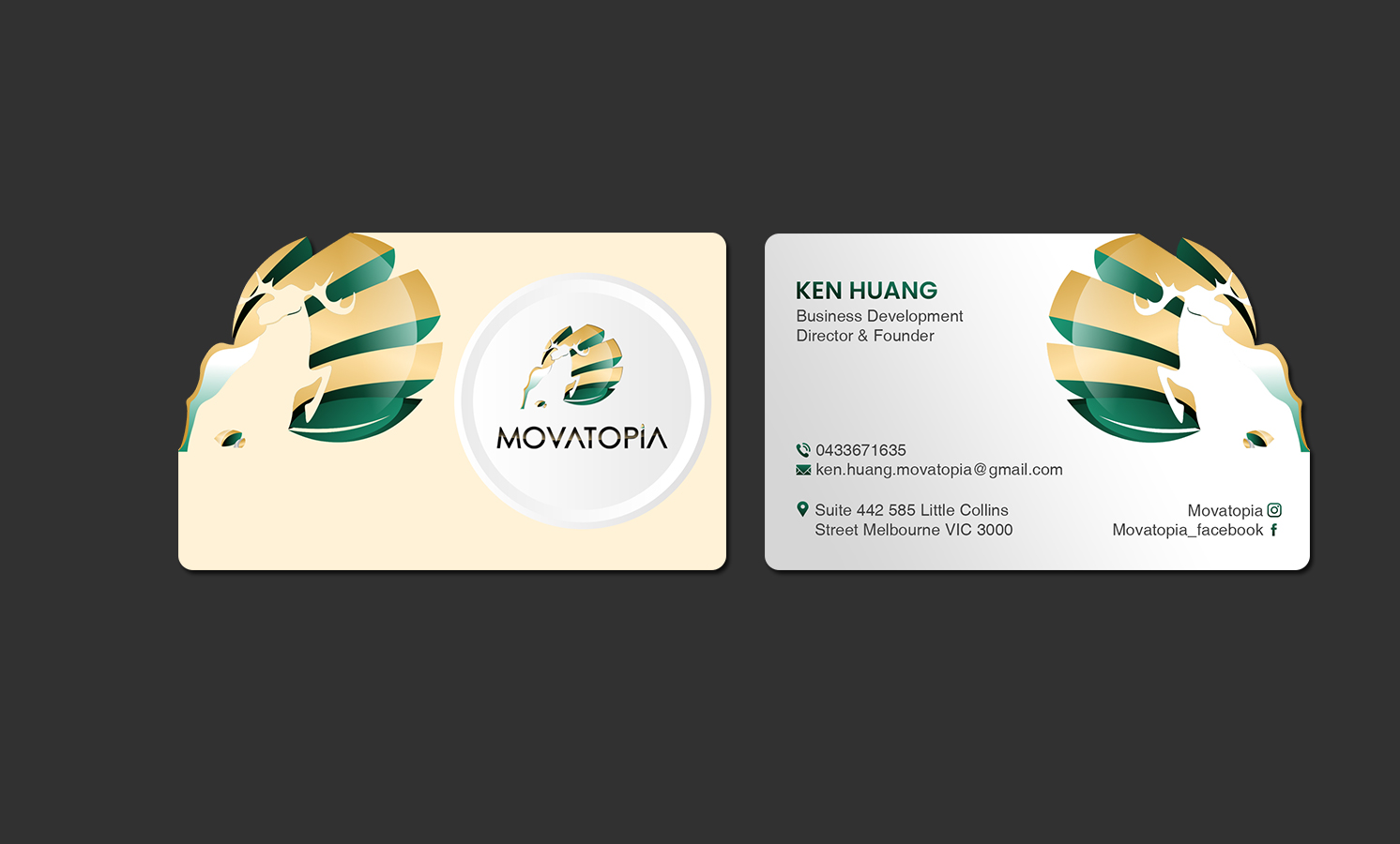 Business Card Design by Creations Box 2015 for this project | Design #29766154
