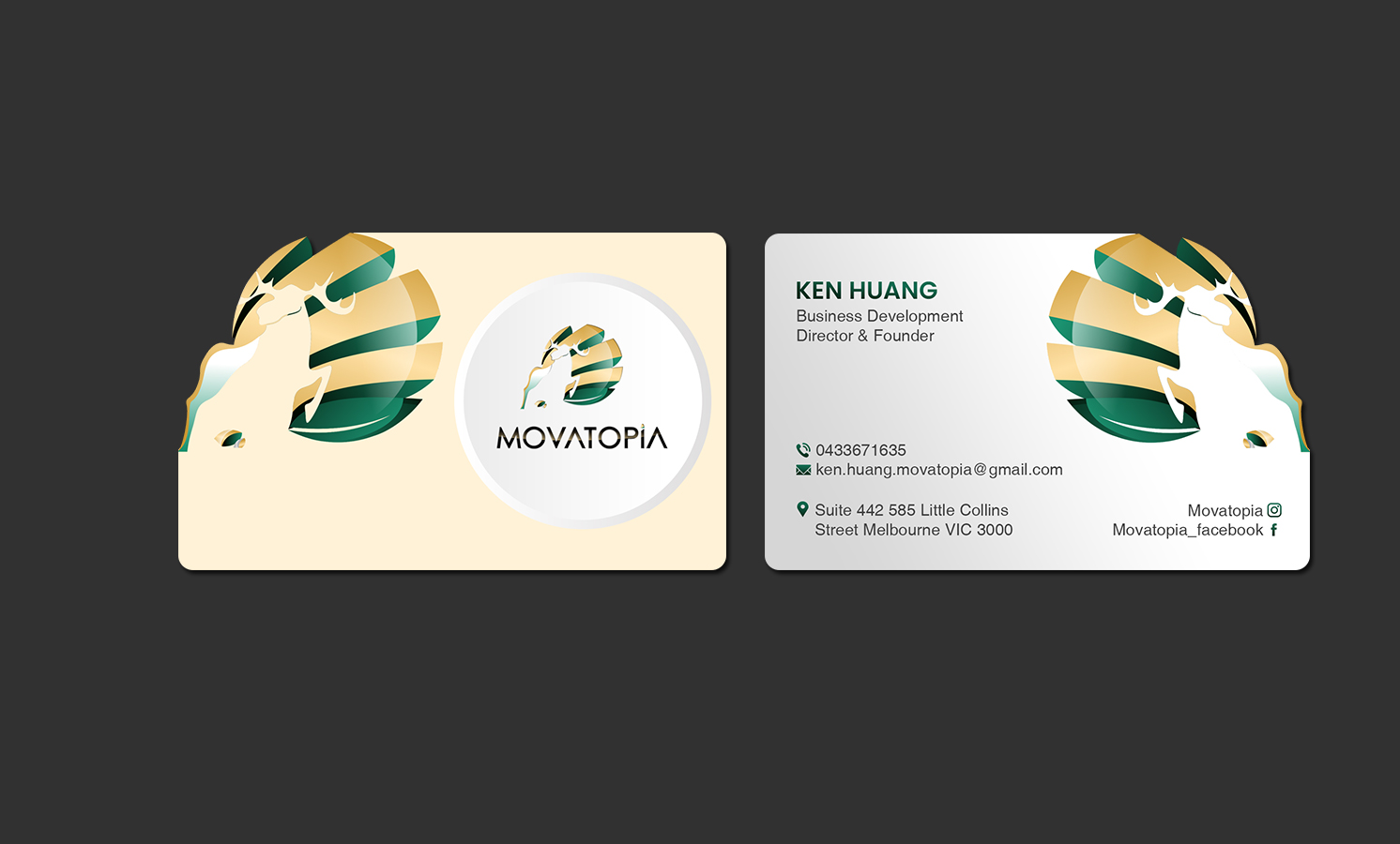Business Card Design by Creations Box 2015 for this project | Design #29766155