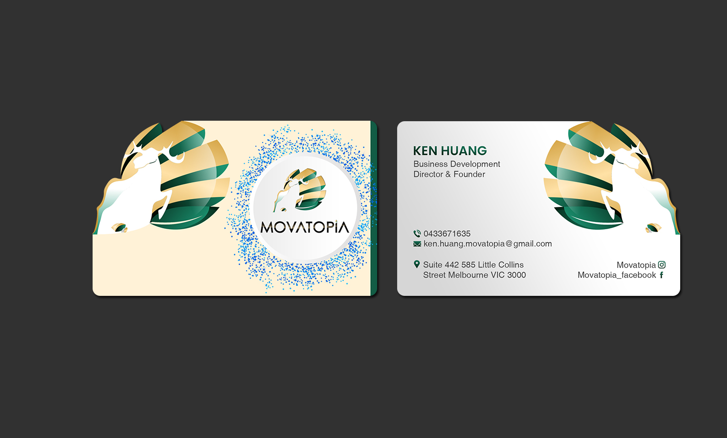 Business Card Design by Creations Box 2015 for this project | Design #29766324