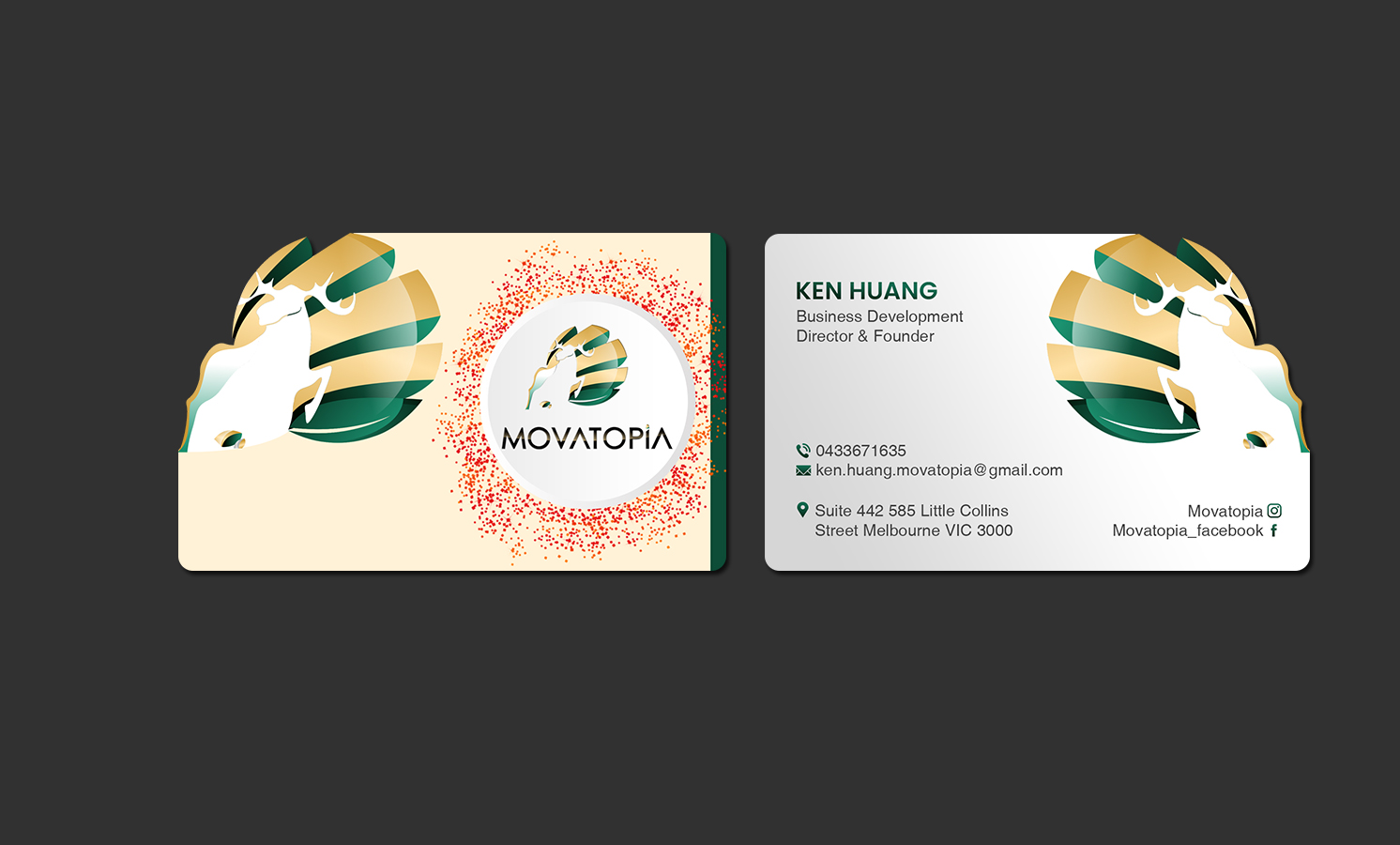 Business Card Design by Creations Box 2015 for this project | Design #29766325