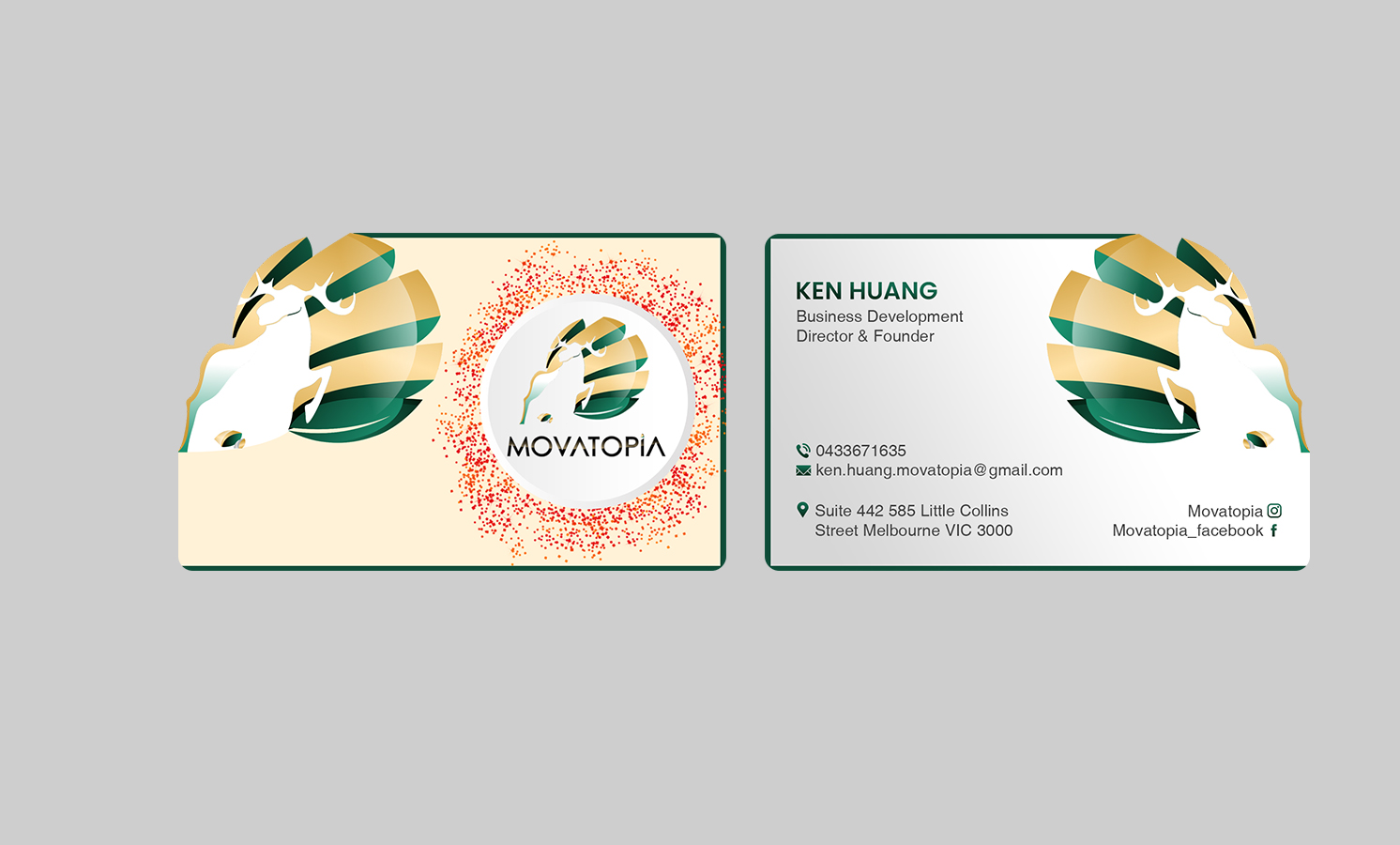 Business Card Design by Creations Box 2015 for this project | Design #29766532