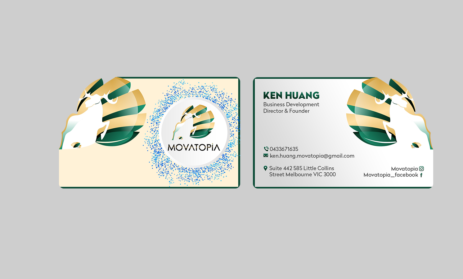 Business Card Design by Creations Box 2015 for this project | Design #29766854