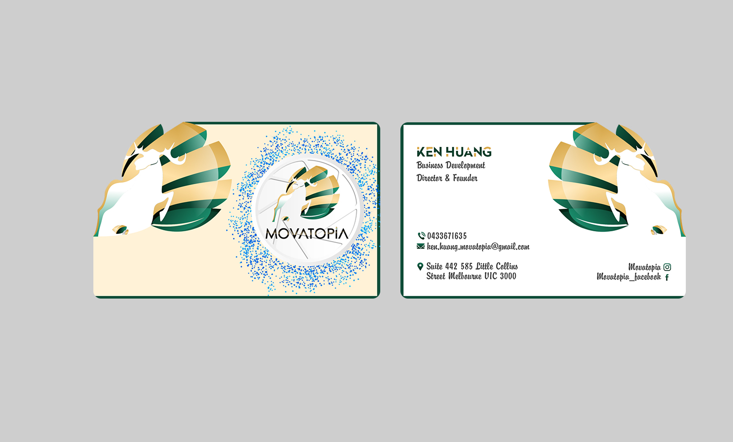 Business Card Design by Creations Box 2015 for this project | Design #29776397
