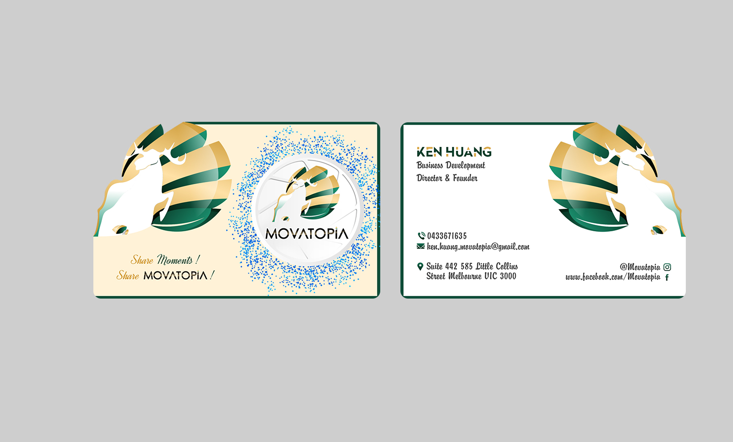 Business Card Design by Creations Box 2015 for this project | Design #29783292
