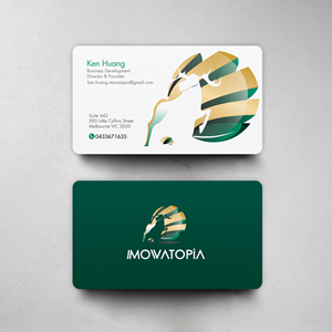 Business Card Design by chandrayaan.creative for this project | Design: #29765339