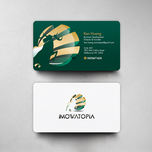 Business Card Design by chandrayaan.creative for this project | Design: #29765357