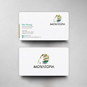 Business Card Design by chandrayaan.creative for this project | Design: #29765397