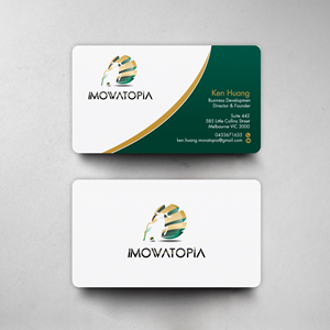 Business Card Design by chandrayaan.creative for this project | Design: #29765410