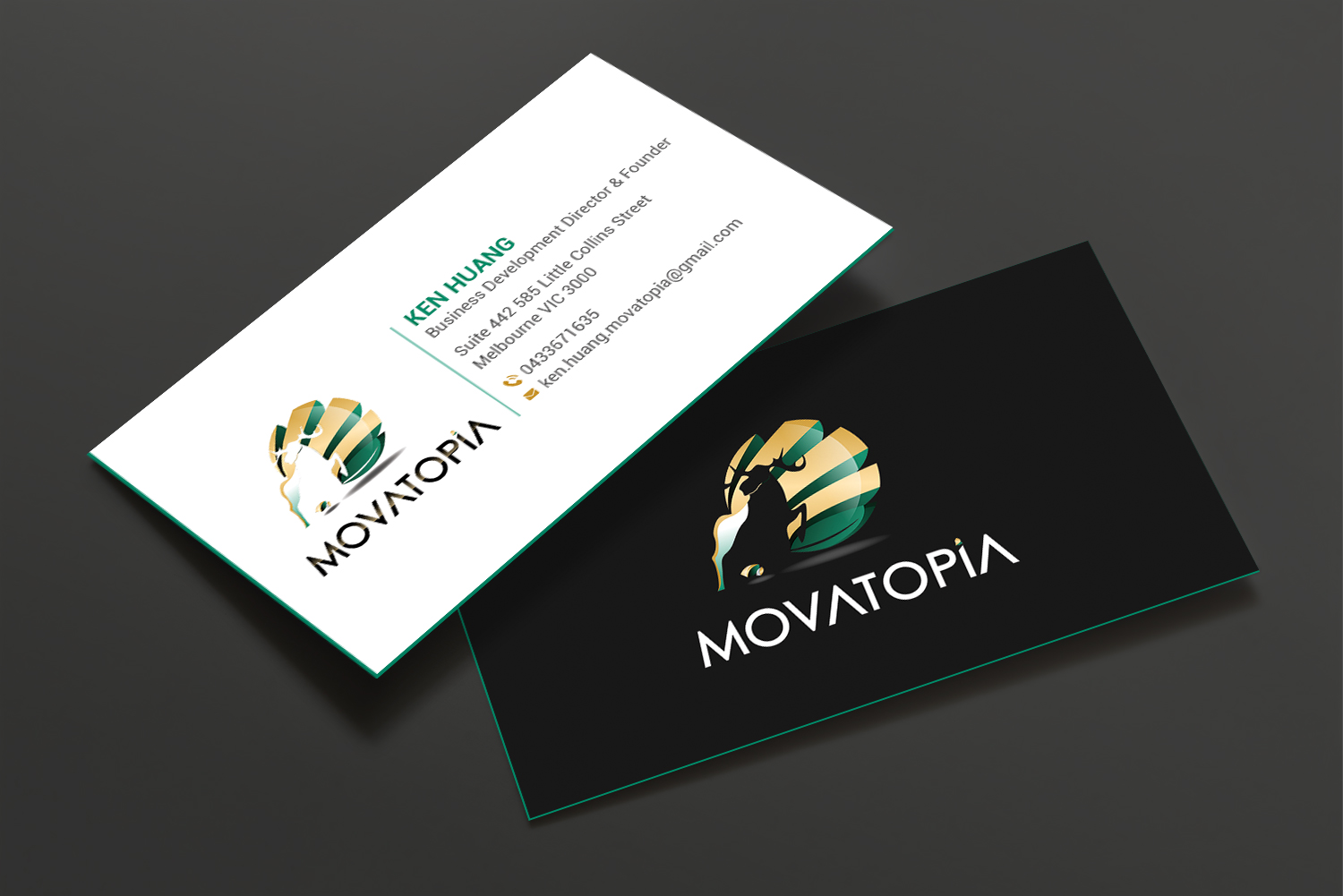Business Card Design by DesignShout for this project | Design #29765789