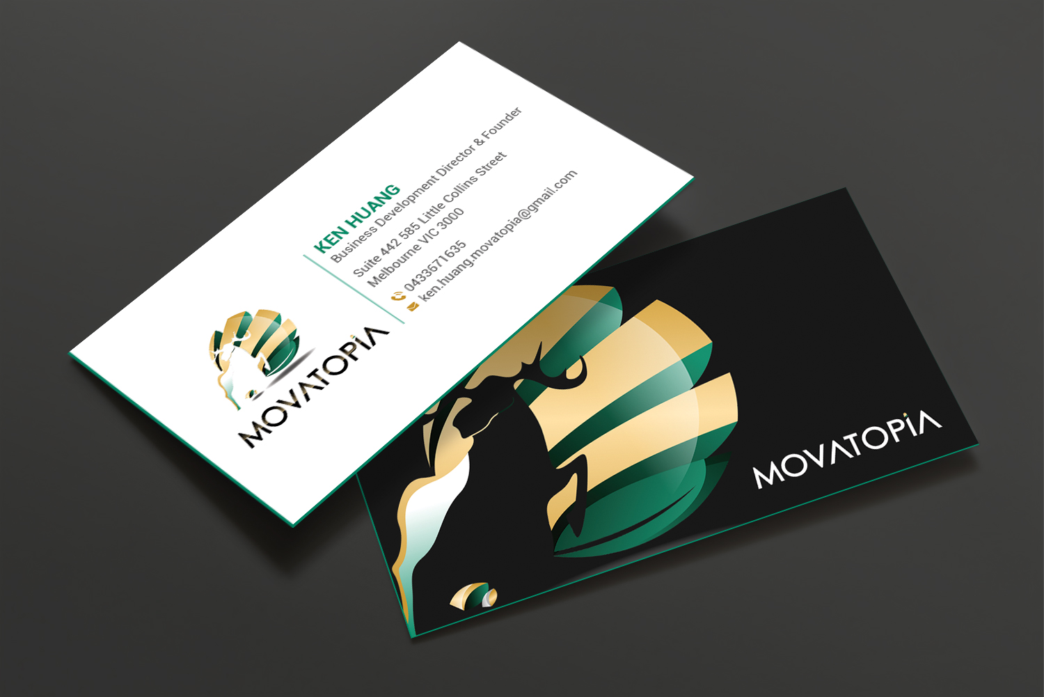 Business Card Design by DesignShout for this project | Design #29765875
