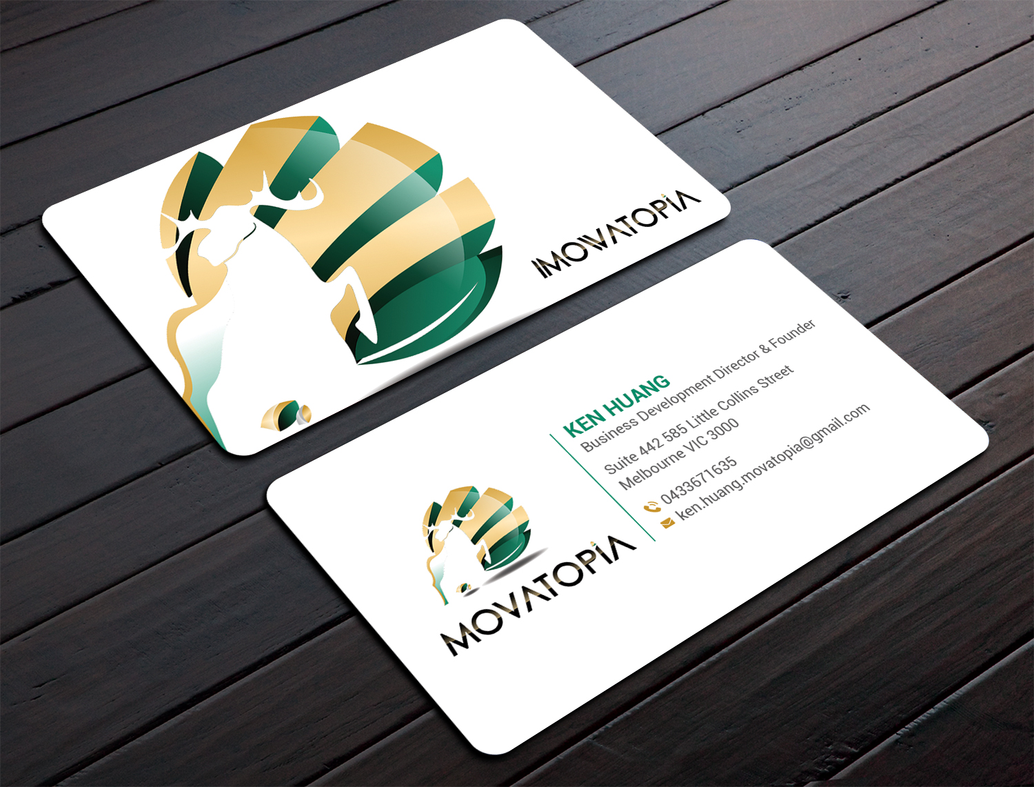 Business Card Design by DesignShout for this project | Design #29765876