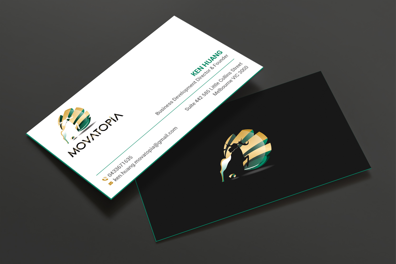 Business Card Design by DesignShout for this project | Design #29765914