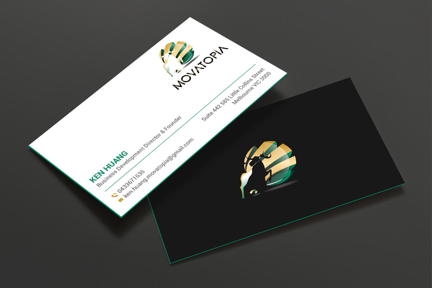 Business Card Design by DesignShout for this project | Design #29765915