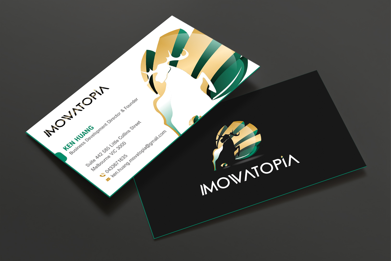Business Card Design by DesignShout for this project | Design #29765976