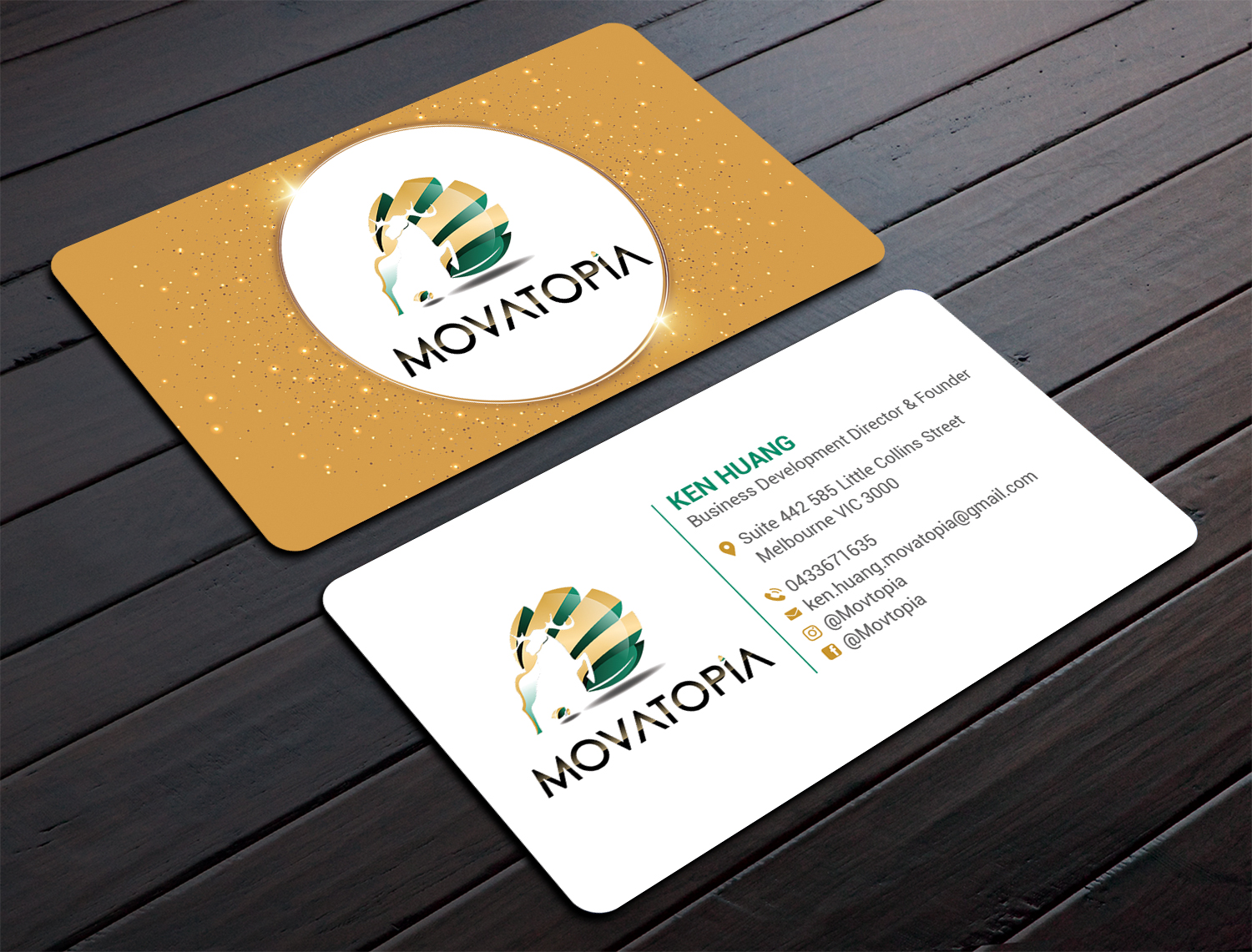 Business Card Design by DesignShout for this project | Design #29766347