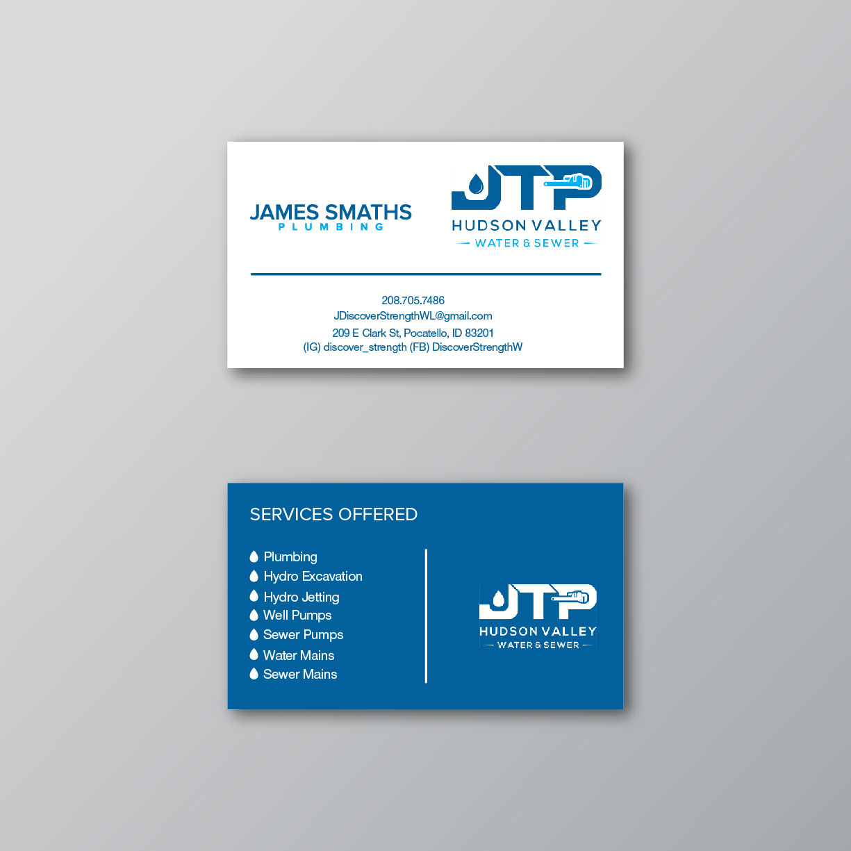 Business Card Design by 4tech services for this project | Design #29762718