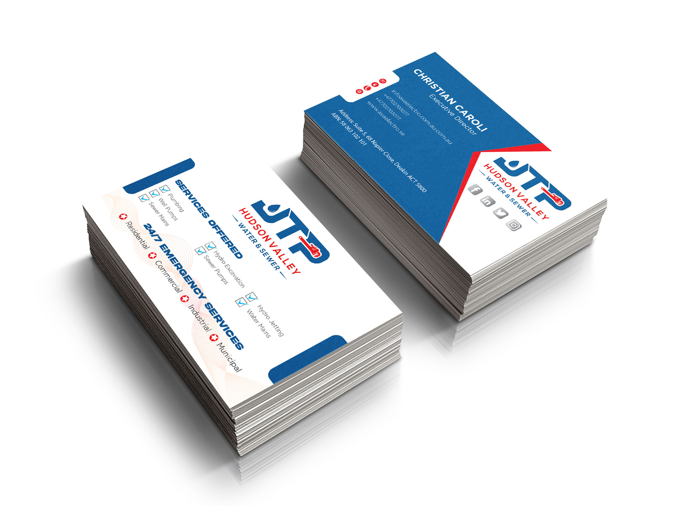 Business Card Design by Rupok 3 for this project | Design #29776212
