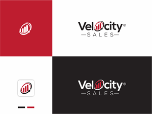 Logo Design by nikkiblue for Velocity Sales | Design: #29797199